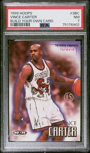 1999 Skybox Hoops Vince Carter #3BC Build Your Own Card #042/250 PSA 7 Low Pop 3 - Picture 1 of 2
