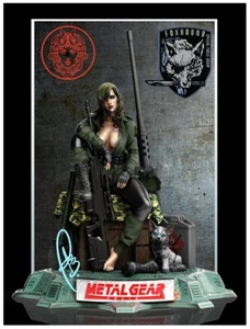 Sniper Wolf Sculpture(300mm)Metal Gear Solid/3D Printed/Unpainted/Unassembled - Picture 1 of 4
