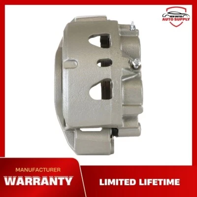 Pinza de freno delantera izquierda con soporte para Chevy GMC Silverado Sierra 2500 3500 HD Foto 1 de 3