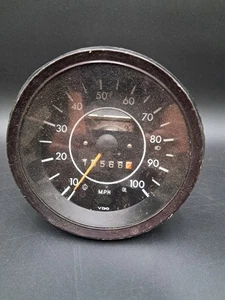 Vintage OEM VDO Volkswagon 1970s Super Beetle? Speedometer - Foto 1 di 8