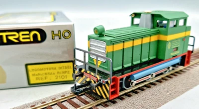 IBERTREN 2101 HO Diesellok 304 035-9 RENFE - Maniobras - selten - guter Zust OVP - Bild 1 von 4