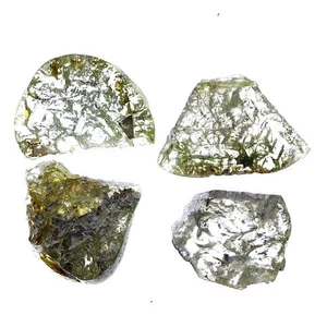 Slice Translucent Yellow Mix Color 1.71 Ct Rough Natural Loose Lot Diamond - Picture 1 of 1