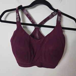 Victoria's Secret 34DD Incredible Lightweight Max Sport BH leicht gefüttert maroo - Bild 1 von 9