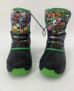Minecraft Kinder Winterstiefel Nagelneu Mit Etikett Größe 1 - Bild 1 von 11