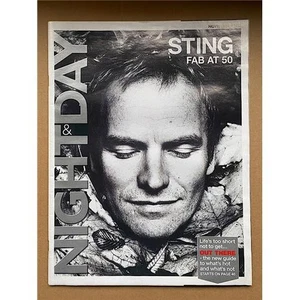 STING NIGHT AND DAY MAGAZINE NOV 4 2001 - mail on sunday supplement - sting cove - Picture 1 of 2
