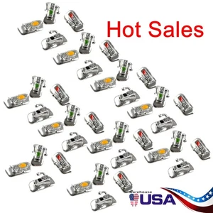 10 Beutel AZDENT Dental Kieferorthopädischer Buccal Tube Roth 022 Bondable Non-Conv 1. Molar - Bild 1 von 10