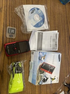 Samsung HMX-W200 HD Waterproof Video Recorder - Red And Black (Z7) 1080 Full HD - Picture 1 of 7