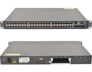 HP A5120-48G EI JE069A 48-Port RJ-45 GE 4x SFP GE Switch +Rack Ears - Bild 1 von 6