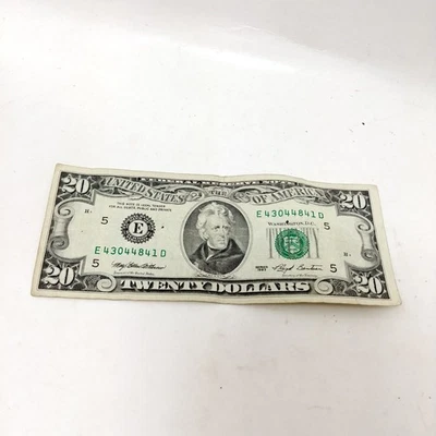 1993 (E) $20 Twenty Dollar Bill Federal Reserve Note San Francisco Vintage Money - Image 1 of 4