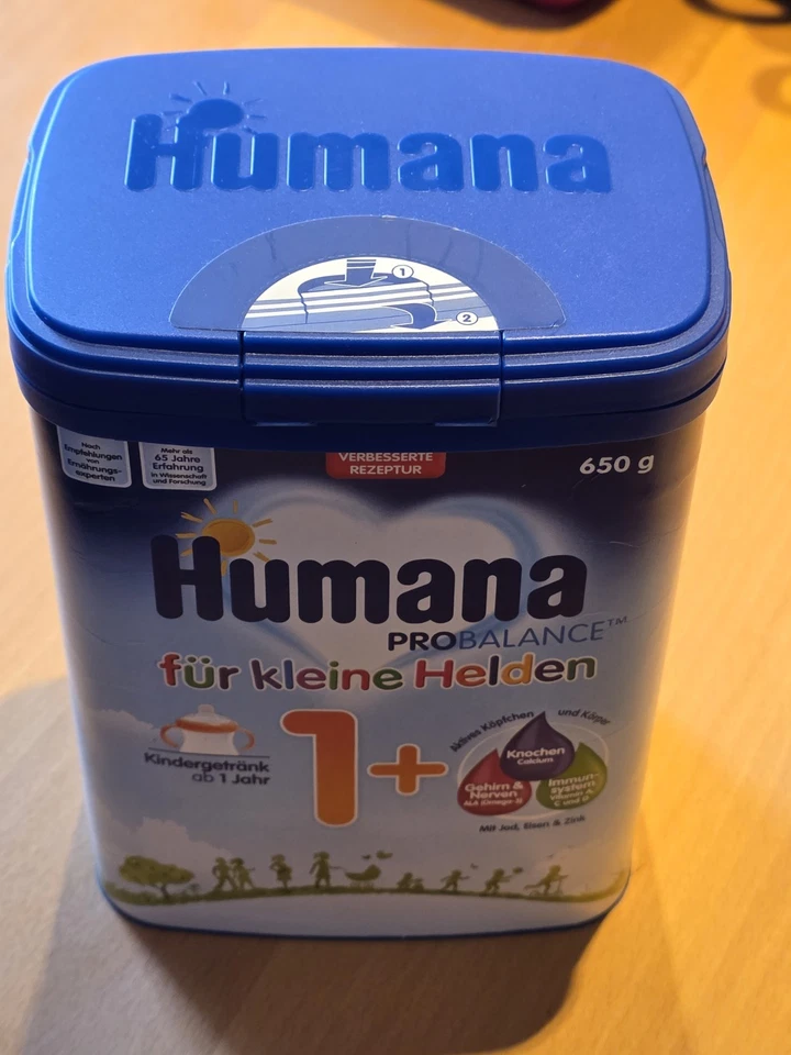 HUMANA PROBALANCE --  1 +  --  Kindergetränk ab 1 Jahr  --650 g -- MHD 08/2026 - Bild 1 von 4