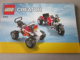 Lego Building Instructions Instruction Creator 5763 Buggy and Trike