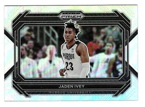 Jaden Ivey Panini Prizm Draft Picks 2023 variante argento Rookie - Pistons - Foto 1 di 2
