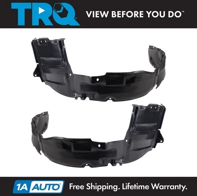 TRQ Inner Fender Liner Set For 1999-2001 Mitsubishi Galant MI1248104 MI1249104 - Image 1 of 4