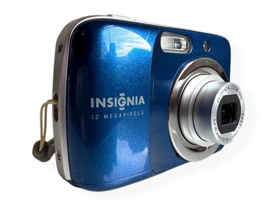 Câmera Digital Insignia NS-DSC1112 12.0MP | Retro Y2K Digicam | Pacote Completo - Imagem 1 de 4