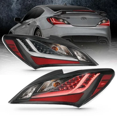 ANZO 321347 Hyundai fits Genesis 10-13 2DR LED Taillights Smoke Foto 1 de 4