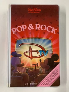 Walt Disney TV VHS Pop & Rock Music Video Stereo Tape 1984 - Foto 1 di 3