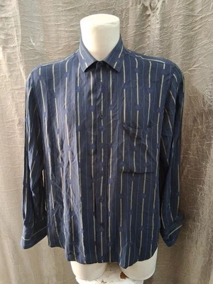 Camicia Uomo Pura Seta pancaldi taglia XL maniche lunghe Foto 1 de 4