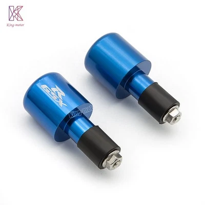 For Suzuki GSXR600 GSXR750 GSXR1000 2001-2013 Handle Bar Ends Handle Grips Plugs Foto 1 de 4