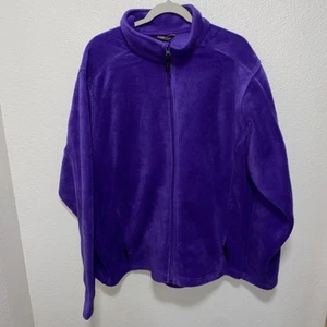 North End Core 365 Herren Full Zip Fleece Sweatshirt Gr. XXL Lila - Bild 1 von 6
