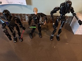 LEGO Star Wars Luke Skywalker 75110 + 75121 Imperial Death Trooper 75120 K-2SO