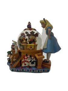 Disney Décor Collectibles Alice in Fushigi Country Snow Globe Used - Picture 1 of 7
