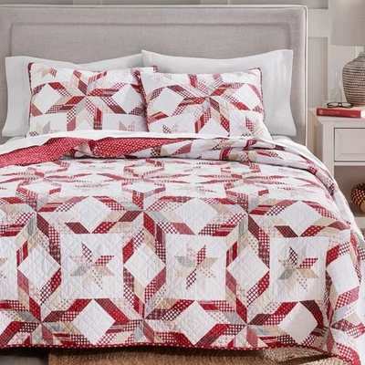 Edredón Charter Club Heirloom Star KING + 2 fundas ESTÁNDAR - $420 Foto 1 de 3