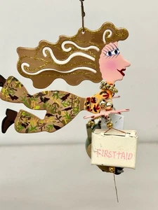 Silvestri Voli Fantasiosi Mimetico Gal Ornamento Karen Rossi Medico Militare - Foto 1 di 10