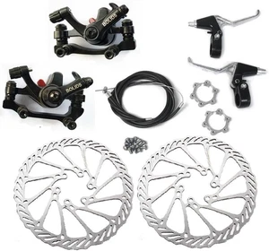 Kit de frenos de disco delanteros y traseros BB8 - 160Mm para bicicleta motorizada a gasolina 80Cc (BB8 Di - Imagen 1 de 12