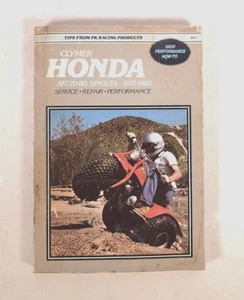 1970-1980 HONDA ATC70-110 SINGLES CLYMER ATV SERVICE REPAIR MANUAL - Bild 1 von 3