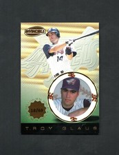 1999 Pacific Invincible Troy Glaus #3 ~Angels ~ RARE Opening Day Issue #d 18/69