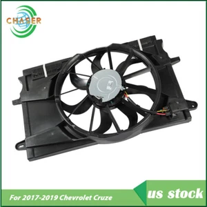 Radiator Cooling Fan Assembly For Chevrolet Cruze 2017 18-19 39013323 GM3115303 - Foto 1 di 10