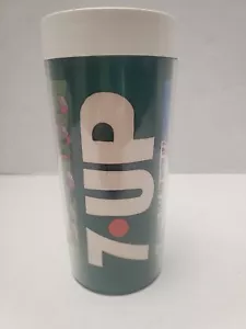 7-UP VINTAGE “GET UN WITH IT” THERMO-SERV PLASTIC CUP 6” TALL. - Picture 1 of 8