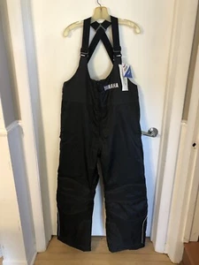 NWT womens yamaha snowmobile bibs pants size 16 - Picture 1 of 4