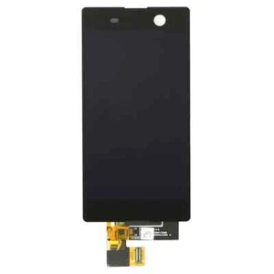 LCD SCREEN FOR SONY XPERIA M5 SCREEN BLACK REPLACEMENT-GENUINE SCREEN - Picture 1 of 2