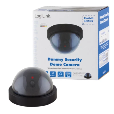 Dummy Überwachnungskamera LED Dome Kamera Attrappe Alarmanlage Camera Outdoor - Bild 1 von 4