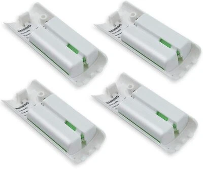 2800mAh 4-Pack Rechargeable Battery Packs for Wii and Wii U Remote Controller