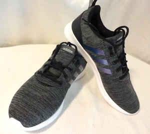 Adidas Cloudfoam Running Shoes HWI 28Y001 women's size 10 Dark Gray - Picture 1 of 5