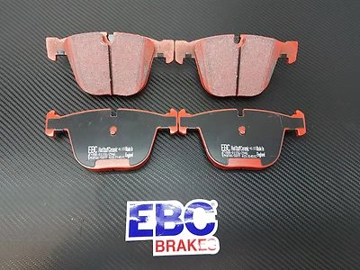 BMW M5 5.0 507bhp E60 E61 REAR BRAKE PADS EBC RED STUFF (CERAMIC) MADE IN UK - Изображение 1 из 2
