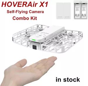 HOVERAir X1 Combo Self-Flying Camera 120g Pocket-Sized Drone Palm Takeoff Follow - Picture 1 of 9