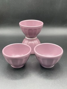 Anthropologie Mini Matte Latte Bowls Earthenware 3.5 Oz. Set of 4 New Raspberry - Picture 1 of 9