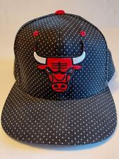Mitchell & Ness Chicago Bulls Snapback Hat Black/Red. Very nice