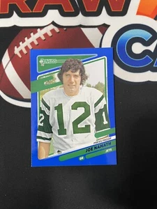 Joe Namath 2021 Donruss No Helmet Variation Blue Press Proof New York Jets #42 - Bild 1 von 2