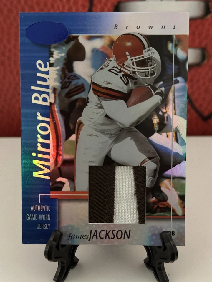 2002  Leaf Certified Mirror Blue James Jackson Rare Ssp /50 Only One On Ebay - Image 1 of 2
