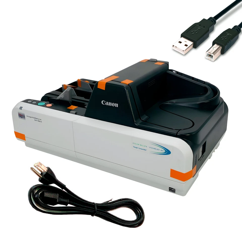 Check Reader Scanner For Financial Institution Credit W/P.Cord 1 YEAR WARRANTY! - Image 1 of 4