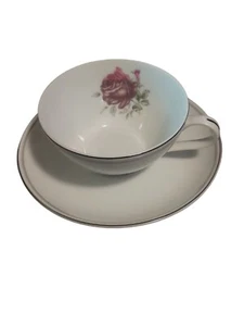 Vintage ROSE Teacup and Saucer Floral Pattern ☕️ Imperial Rose Collectible - Picture 1 of 4