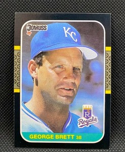 1987 Donruss GEORGE BRETT #54 - Kansas City Royals - HOF - NM
