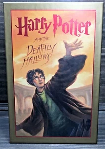 HARRY POTTER AND THE DEATHLY HALLOWS DELUXE W/J.K.Rowling SIGNITURE 1st EDITION! - Picture 1 of 9