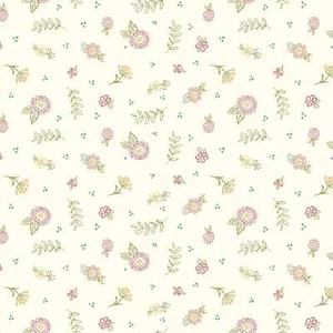 Riley Blake - Market Street - Stickerei - creme, Stoff Meterware - Bild 1 von 8