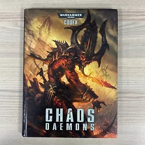 CHAOS DAEMONS CODEX SUPPLEMENTO LIBRO ESERCITO WARHAMMER 40.000 40K (2018) - Foto 1 di 8