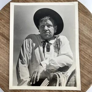 Vintage MGM Hollywood Pressefoto schwarz weiß 8x10 Wallace Beery - Bild 1 von 7